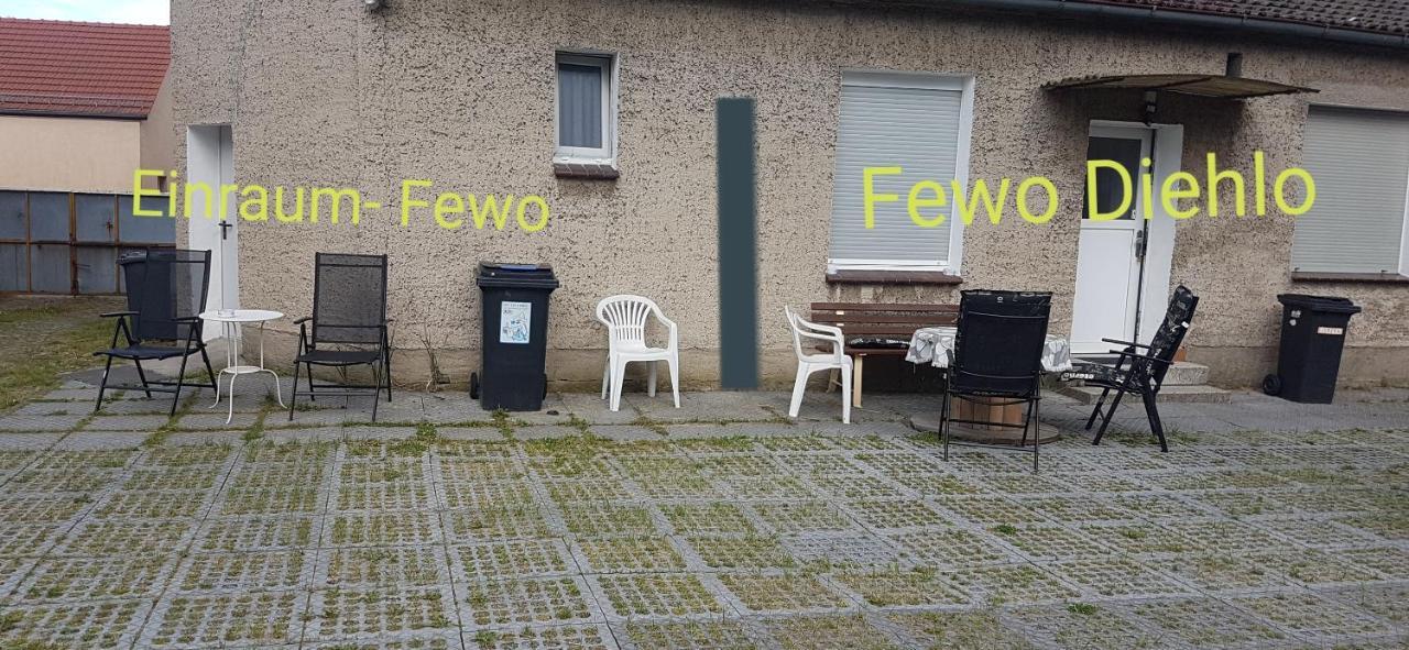 Einraum-Ferienwohnung 46M2 Eisenhuettenstadt-Diehlo Esterno foto